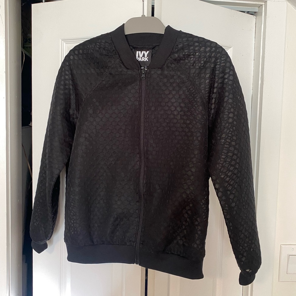 IVY PARK honeycomb bomber jacket size XS